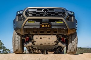 Toyota Tacoma Skid Plate - Rival 4x4 - Aluminum Lower Controls - `24-`27